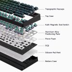 MCHOSE Jet 75 Hall Effect Hall Effect Magnetic Switch Gaming Keyboard - Image 5