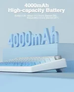 AULA F75 75% Hot Swappable Wireless Mechanical Keyboard - Image 4