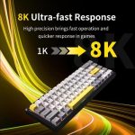AJAZZ AK680 MAX (8+8k) Magnetic Grain Switch Keyboard - Image 6