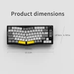 AJAZZ AKS075 Wireless Gaming Keyboard - Image 6