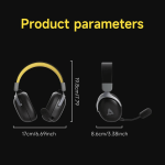 Ajazz AHM08 MAX Tri-mode Headphone - Image 6